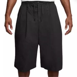 Nike Men's Black Athletic Drawstring Shorts